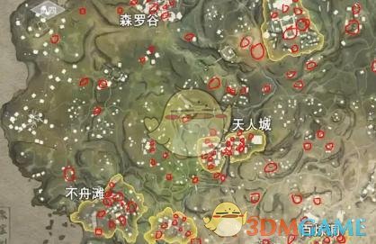 《永劫无间》手游寻宝任务固定刷新点位介绍(图3)